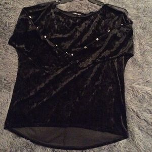 3 for $20 Cables &gauge velour top with jewels